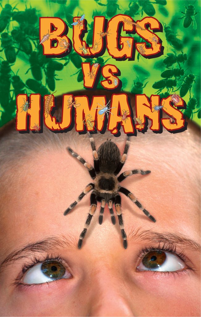 Cover of Bugs vs Humans. The only text is the title.