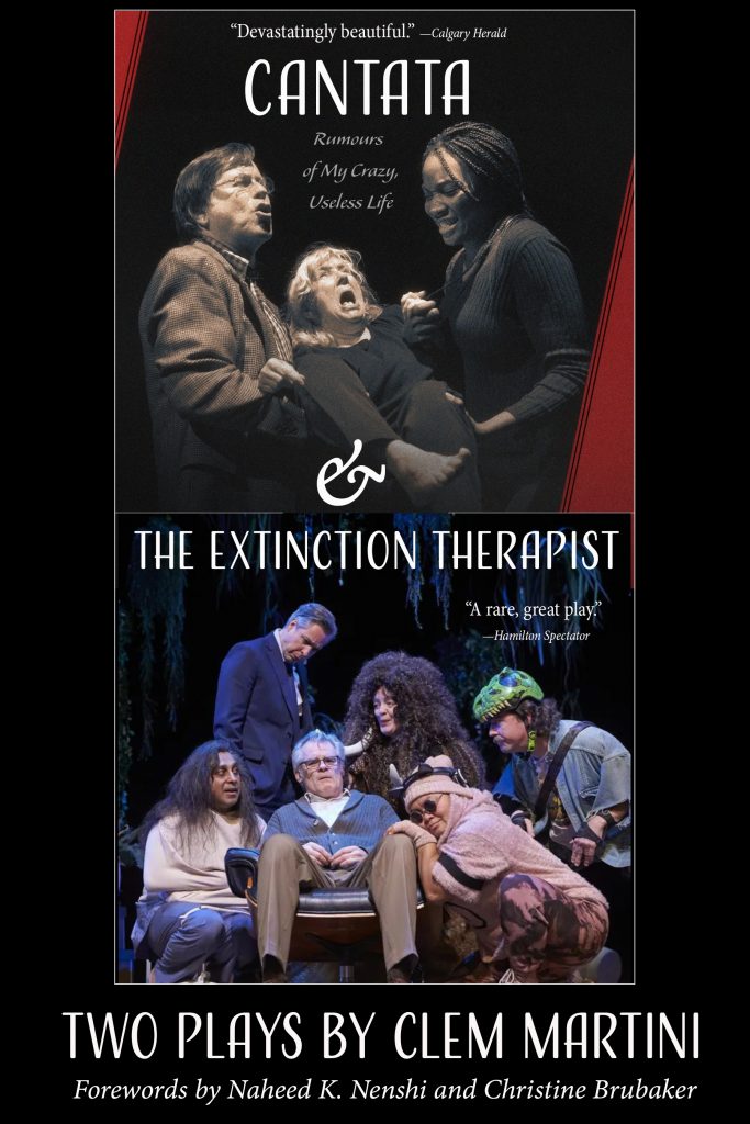 Cover of Cantata & The Extinction Therapist: Two Plays by Clem Martini