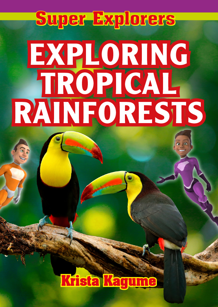 Cover of the book Exploring Tropical Rainforests.