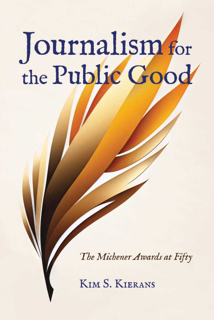Book Cover of Journalism for the Public Good