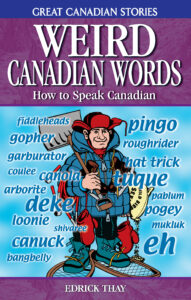 Book Cover of Weird Canadian Words
